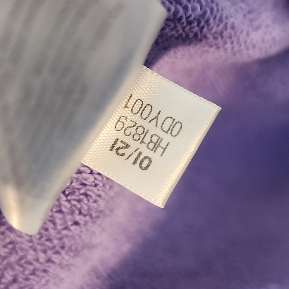 Adidas Originals Graphic Crewneck Unisex Lilac Sweatshirt L - Picture 8 of 8